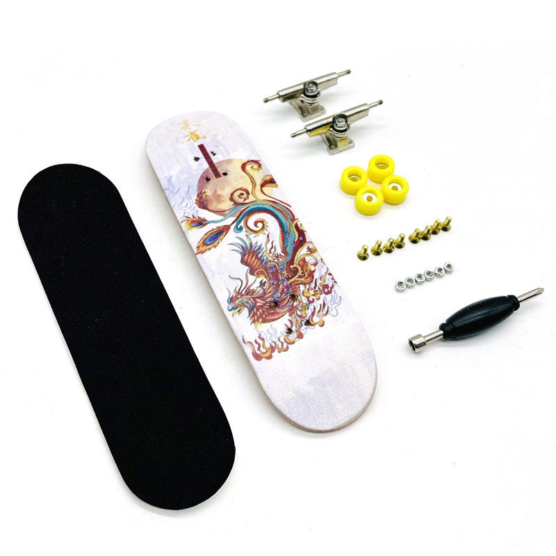 Finger Skateboard Maple Double Rocker
