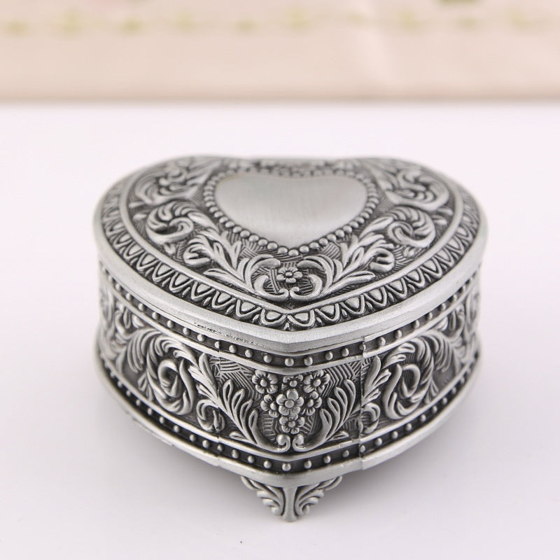 Boîte de rangement à bijoux, luxe léger, broche, boîte à bagues