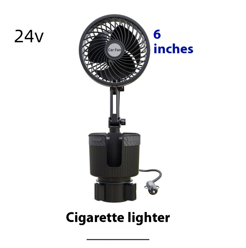 Supplies Car Water Cup Holder Fan
