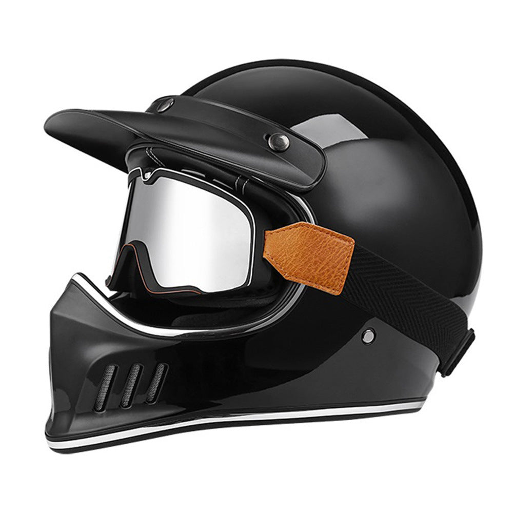 Locomotive Bicycle Full Face Helmet