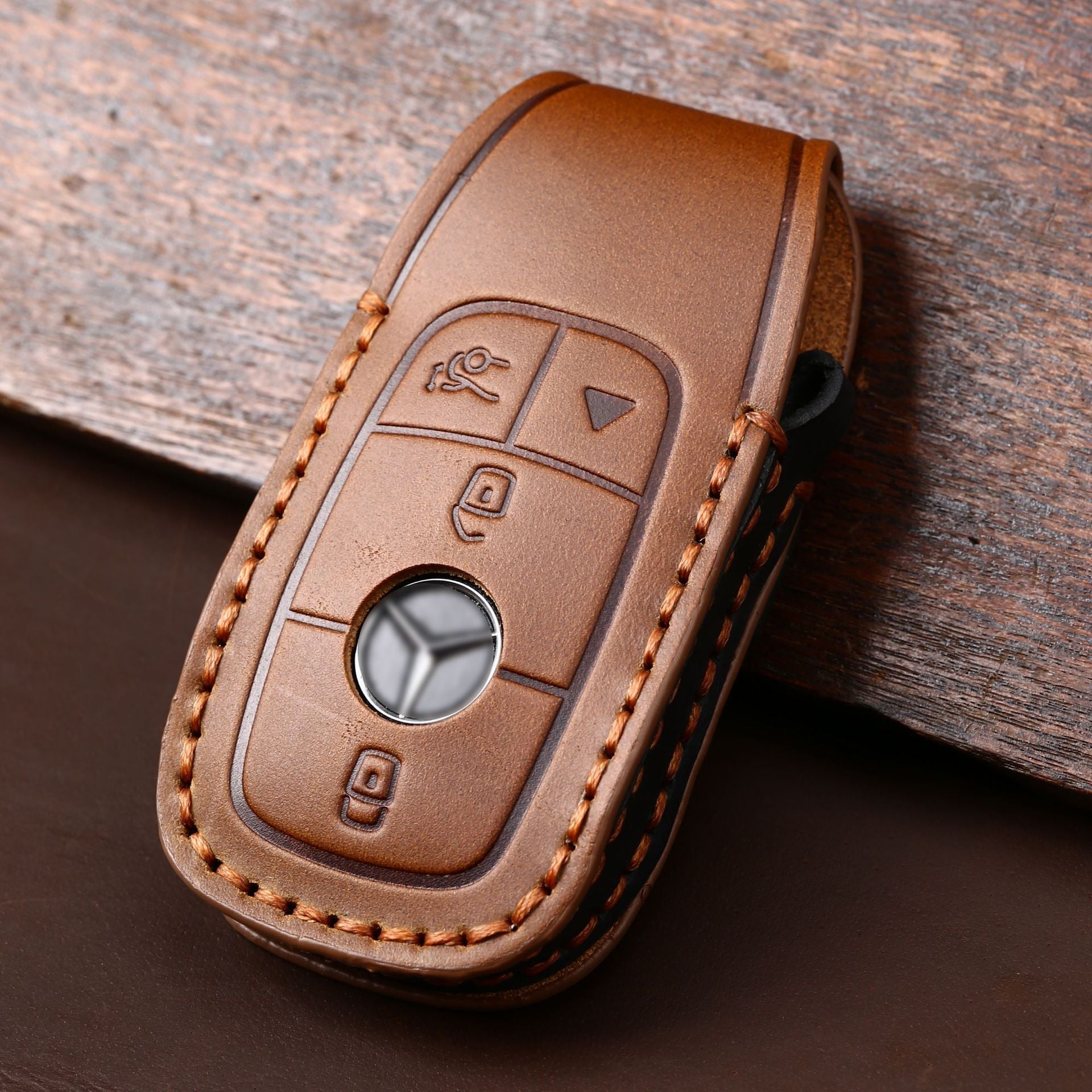 Apply To Car Key Cover Leather