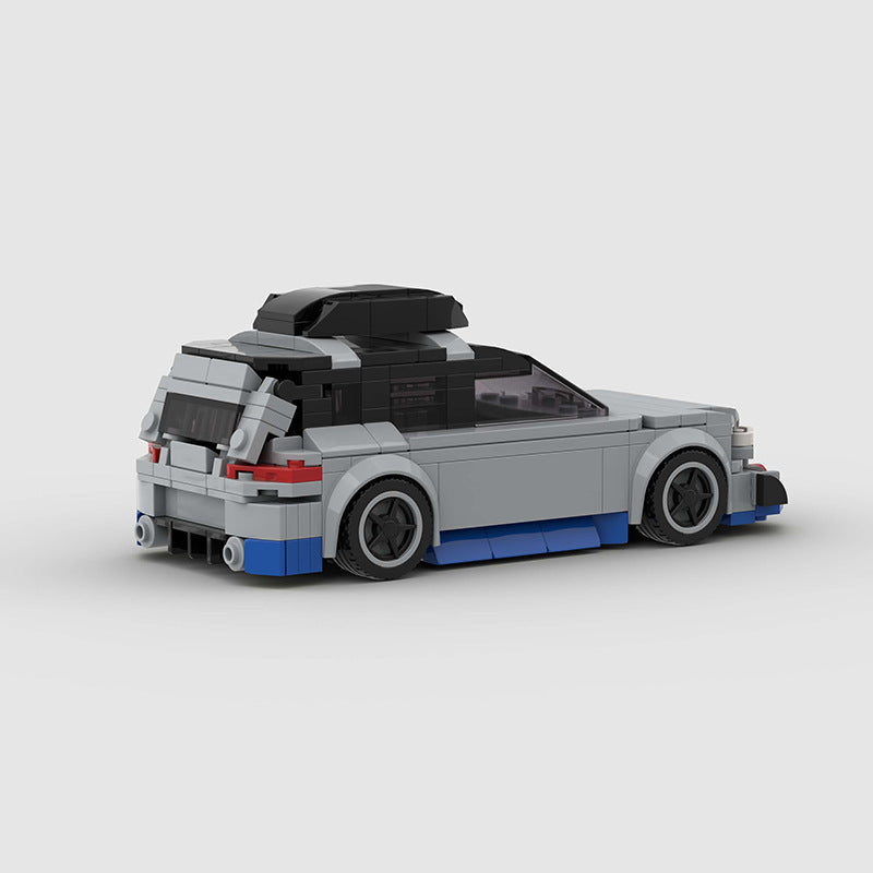 Small Particles Hot Sale Moc City Vehicle Racing Model