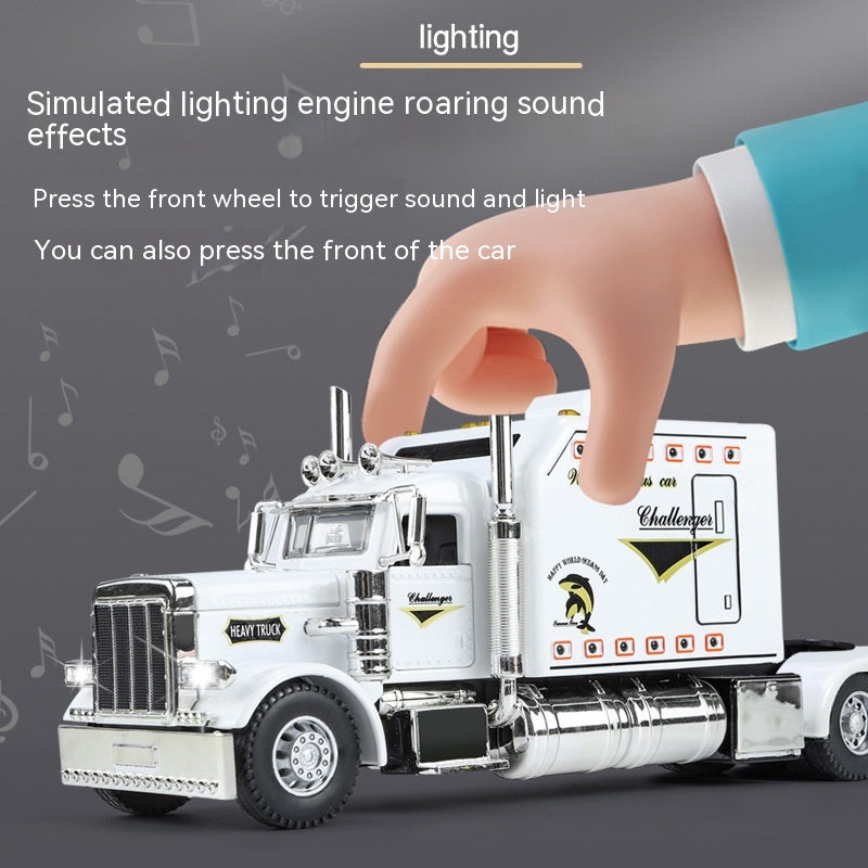Trailer Head Alloy Car Model Toy