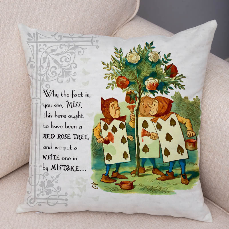 Cartoon Animal Home Sofa Pillow Cushion Cover Digital Printing