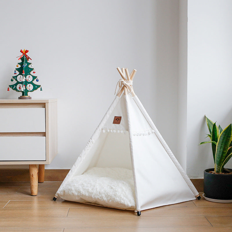 Upgraded Version Four Seasons Pet Cat Dog Tent