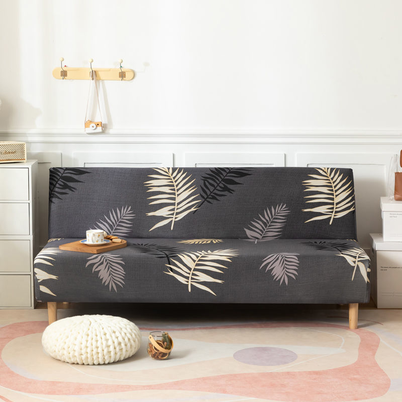 No Armrest Folding Sofa Bed Cover Universal Sofa Cover All-inclusive Simple Sofa Cover Fabric 18 M Sofa Cover