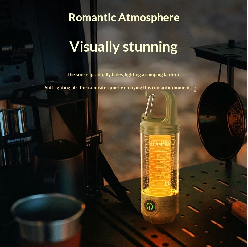 Portable Multi-Source Outdoor Camping Light