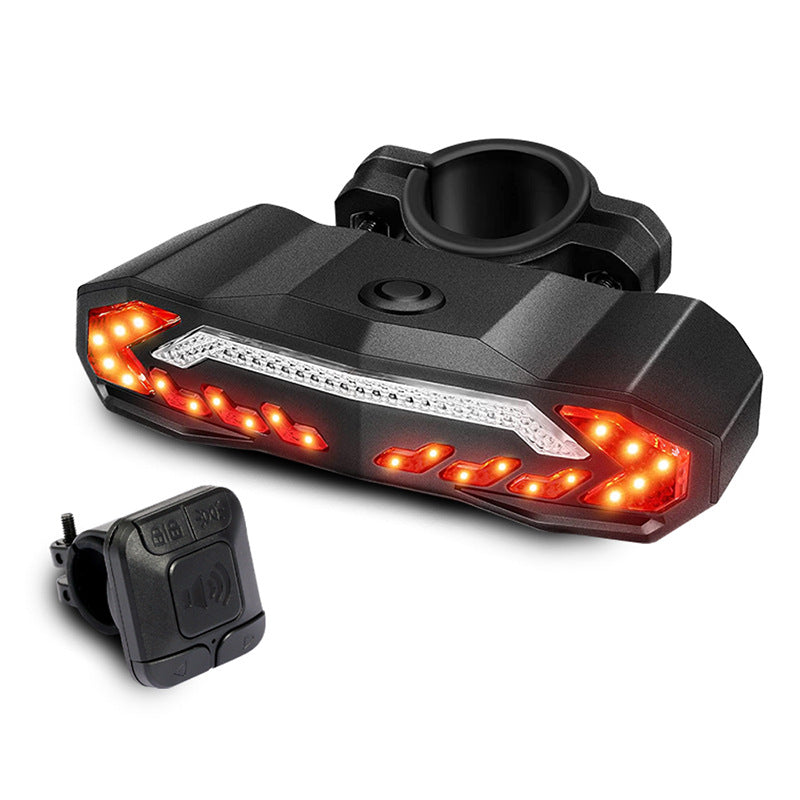 Bicycle Brake Tail Light Siren Mountain Bike Steering