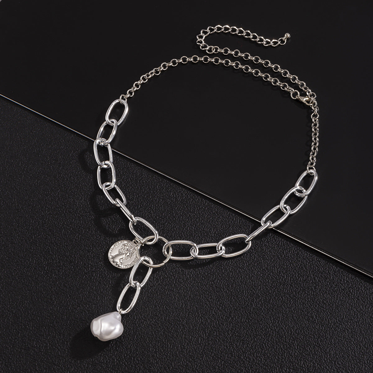Korean Style Design Necklace High Street Retro Temperament