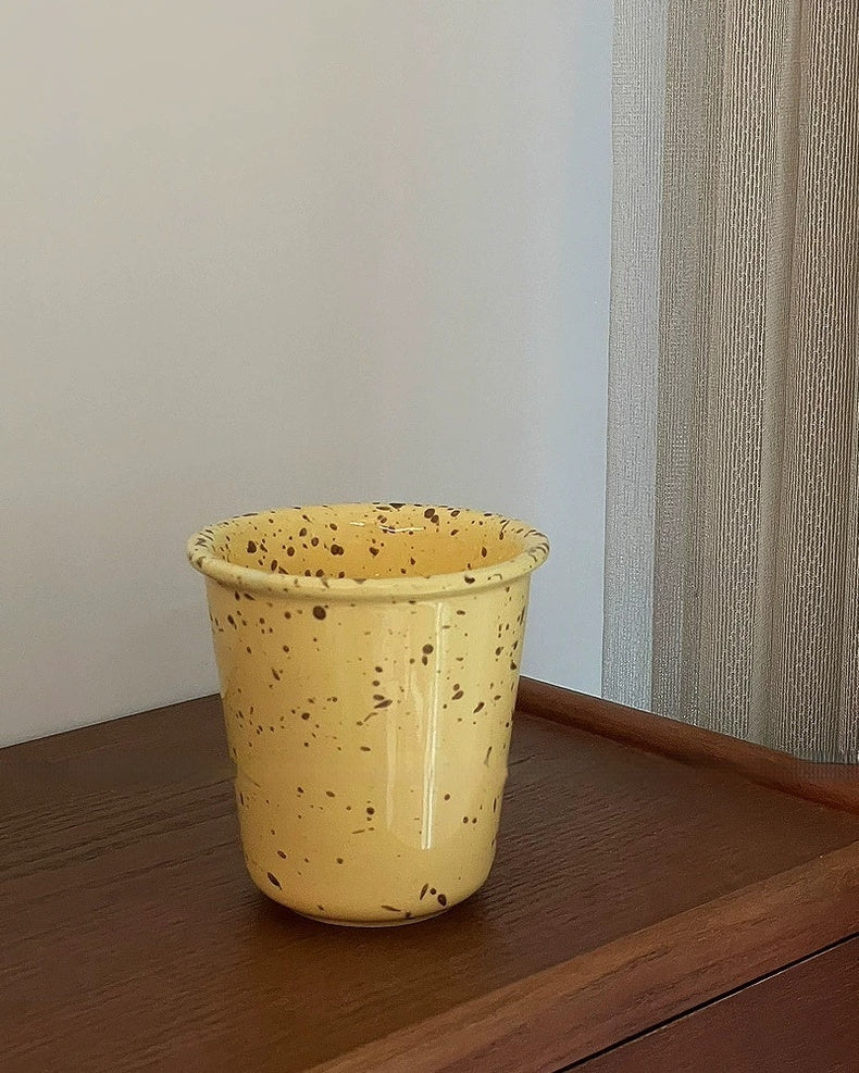Ceramic Splash Ink Coffee Cup Mug