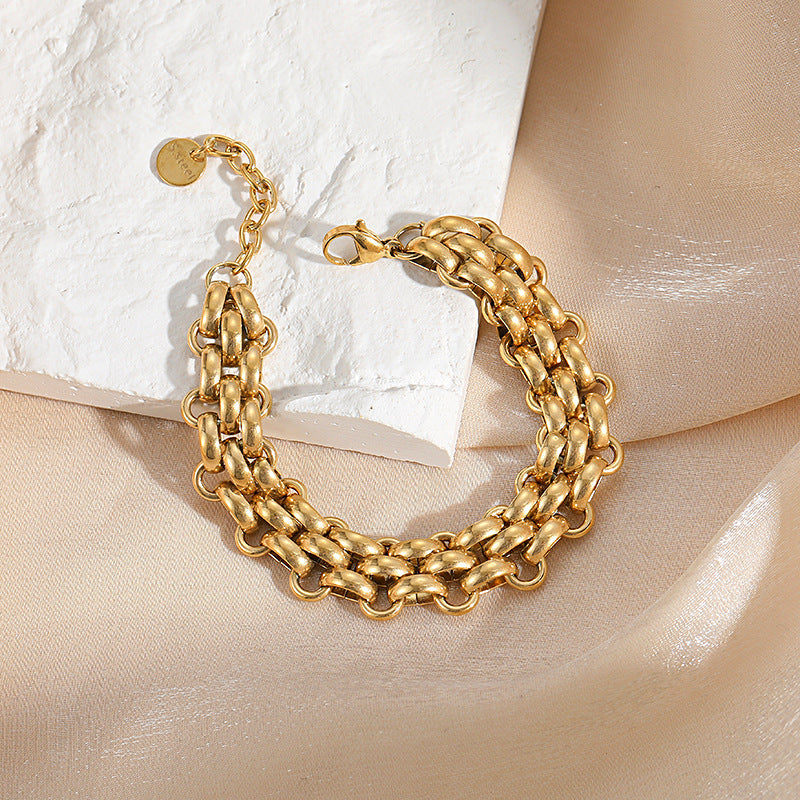 Women's Statement Vintage Fashion Link Bracelet