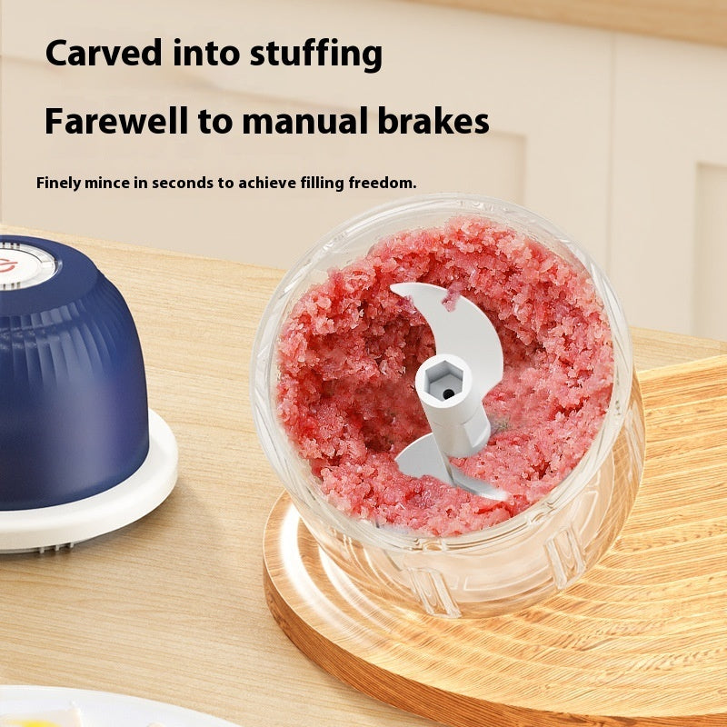 Mini Wireless Electric Food Garlic Press Electric