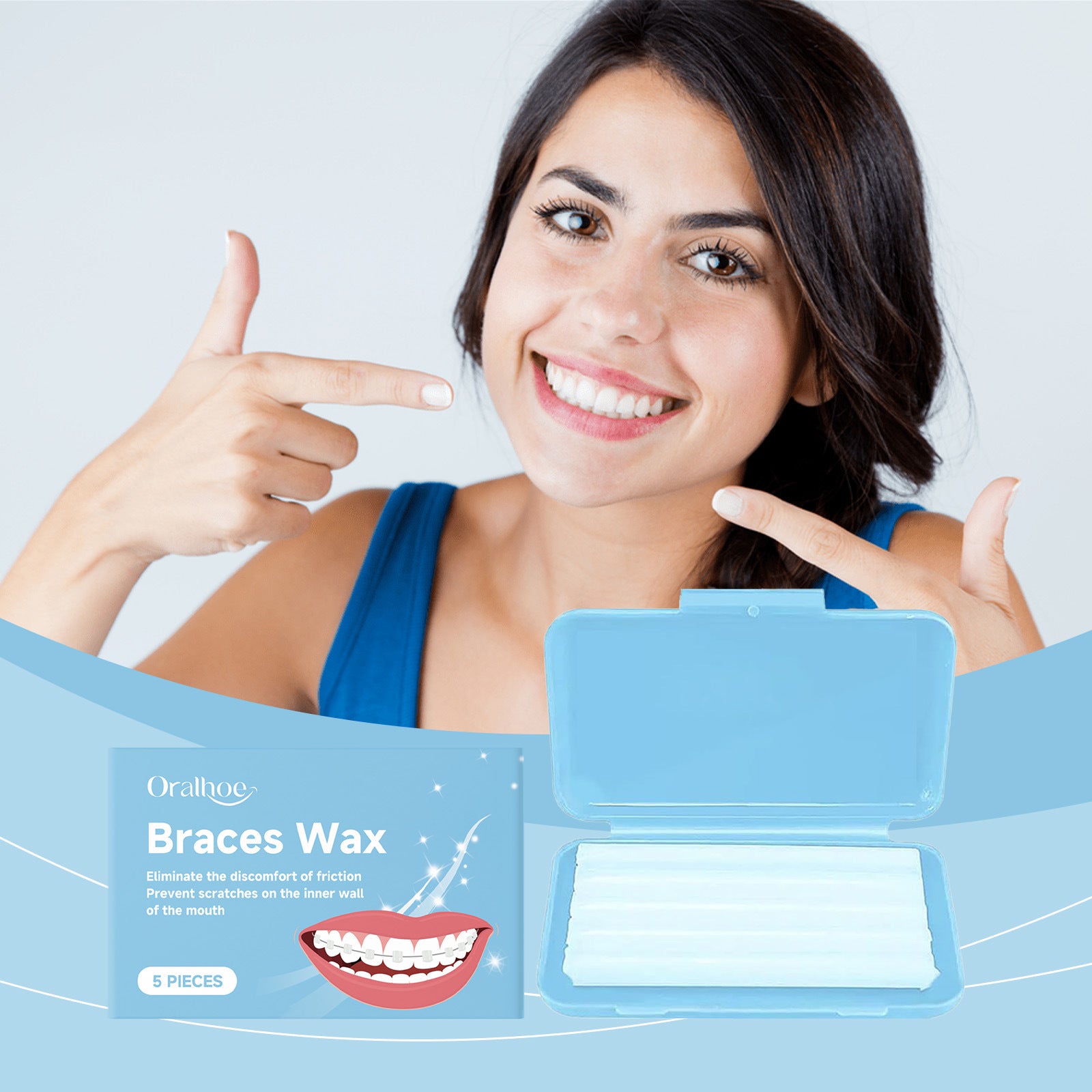 Dents modifiées et obturation des articulations dentaires Alvéole dentaire Améliorer la beauté du sourire par les soins bucco-dentaires