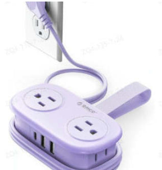 Portable Pocket Power Strip Multi-plug Converter
