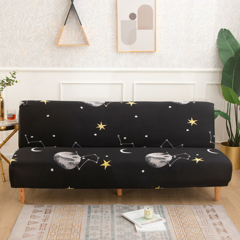 No Armrest Folding Sofa Bed Cover Universal Sofa Cover All-inclusive Simple Sofa Cover Fabric 18 M Sofa Cover
