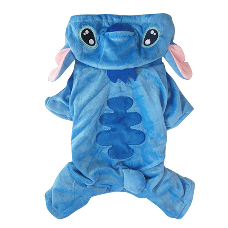 Pet Dog Teddy Four-legged Clothes