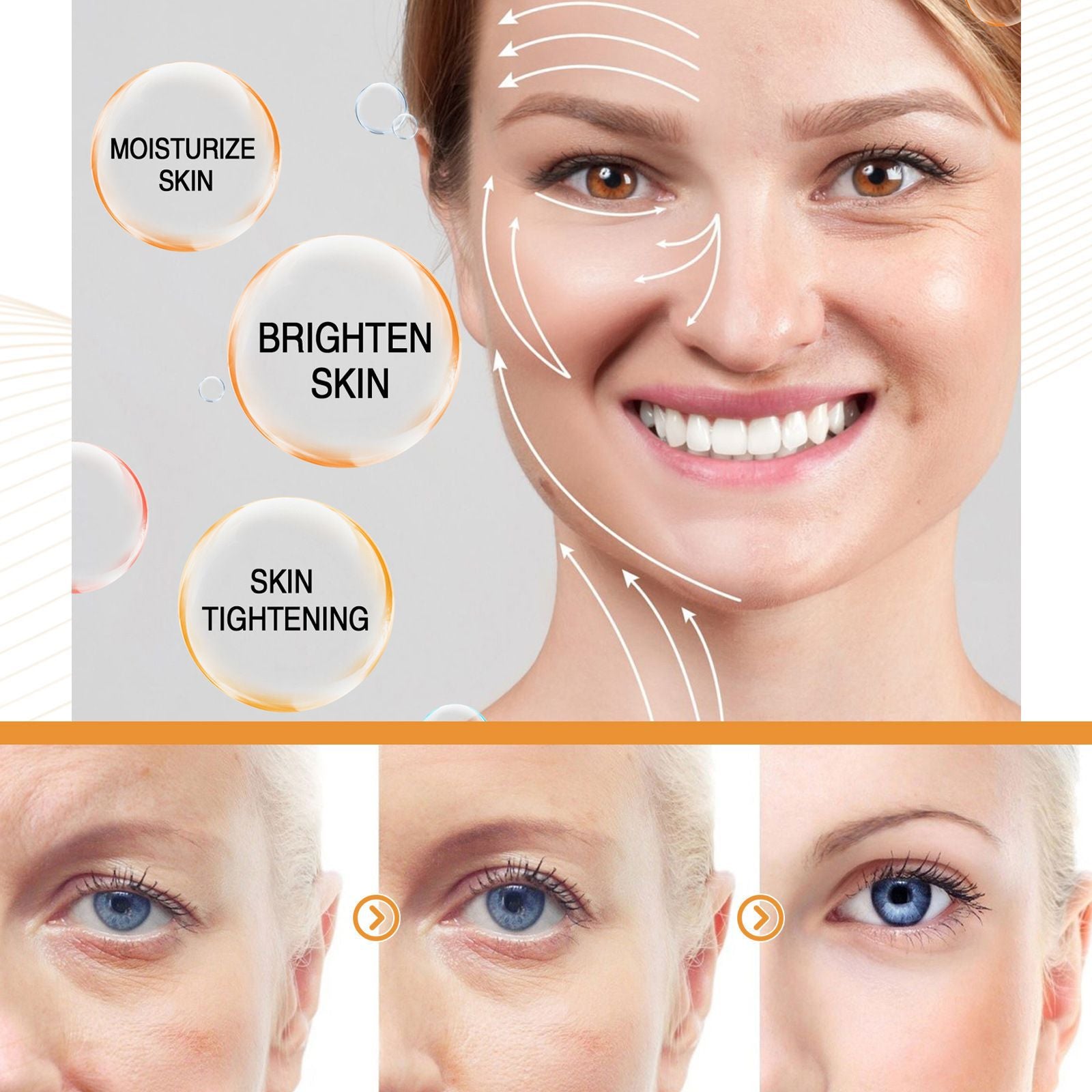 Fading Wrinkle Hydrating Moisturizing And Brightening Skin Tone Care Dark Essence