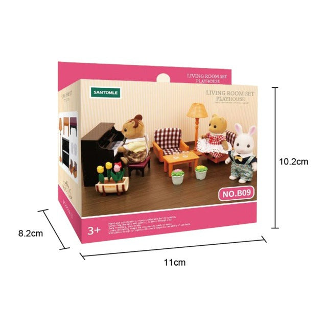 Miniature Model Kitchen Scene Play House Toy