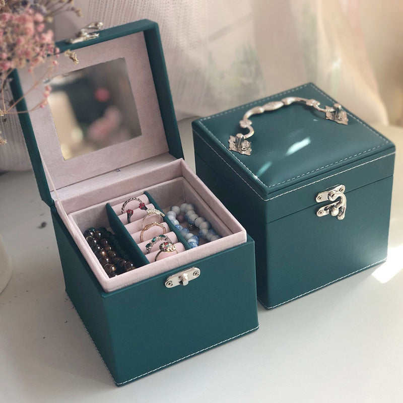 Vintage Jewelry Drawer Bracelet Necklace Storage Box