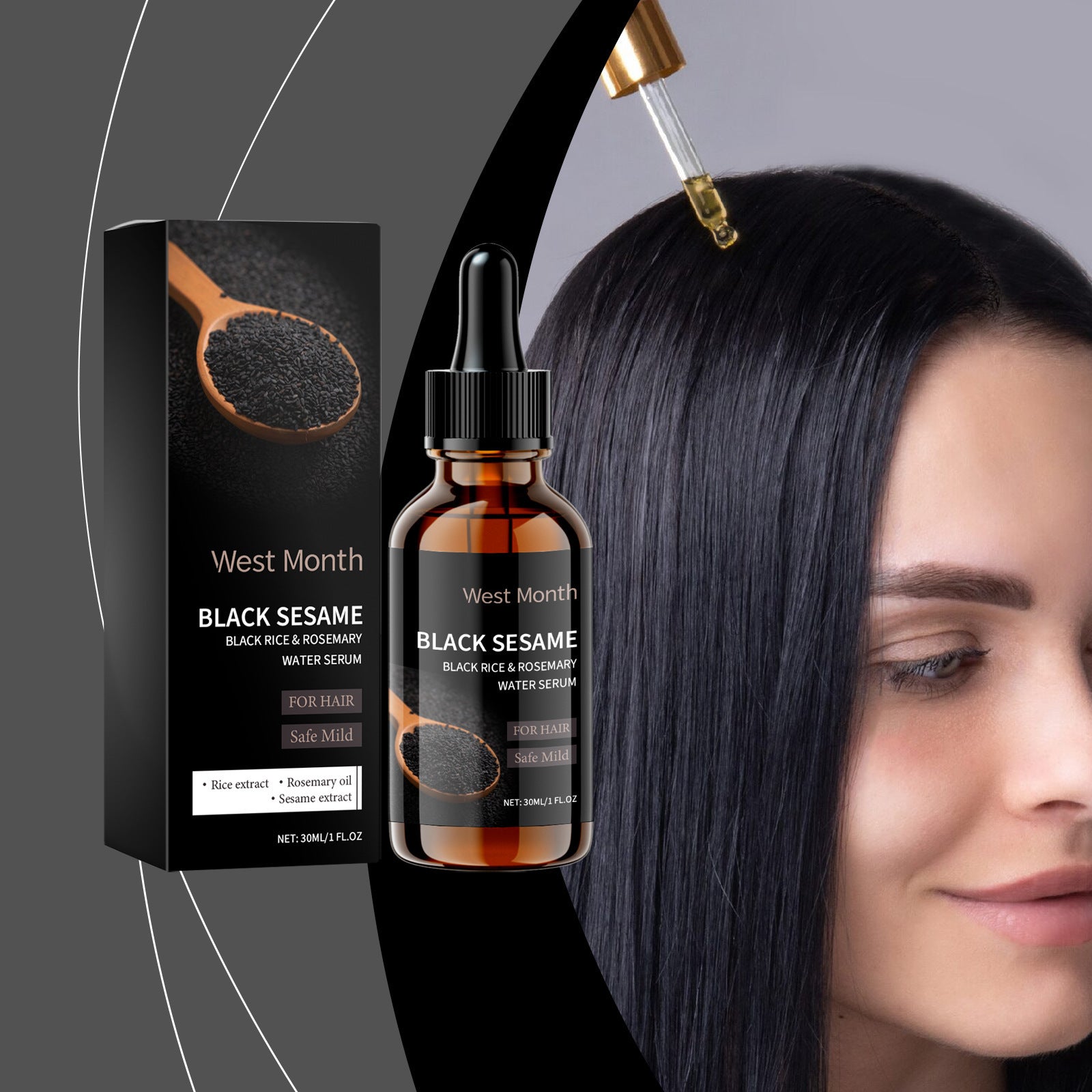Masque Nourrissant Réparateur Cheveux au Sésame Noir