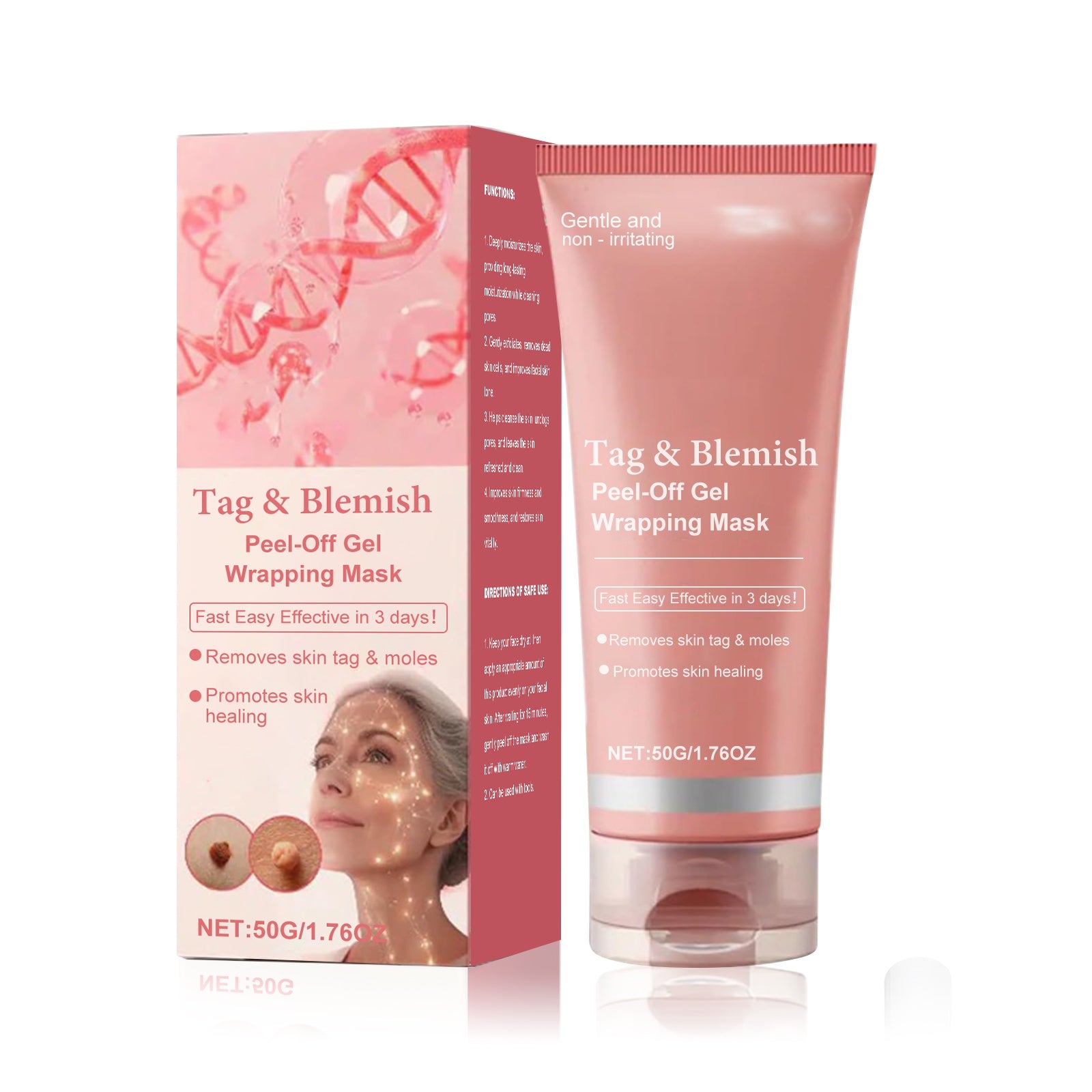 Moisturizing Wart Removing Tear Facial Mask