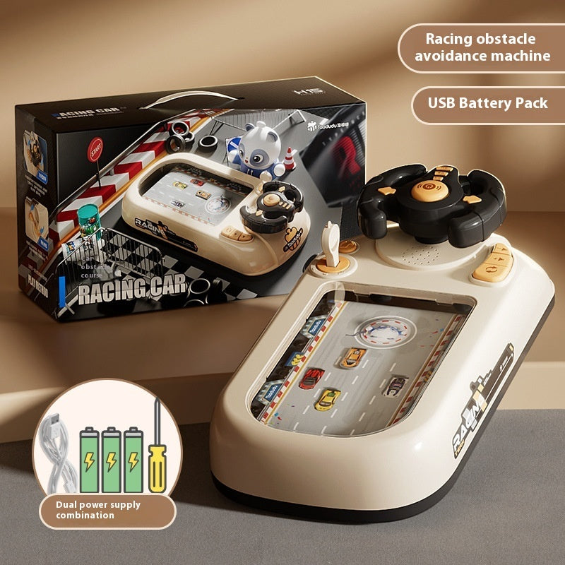 Steering Wheel Electric Desktop Game Console Educational Toys