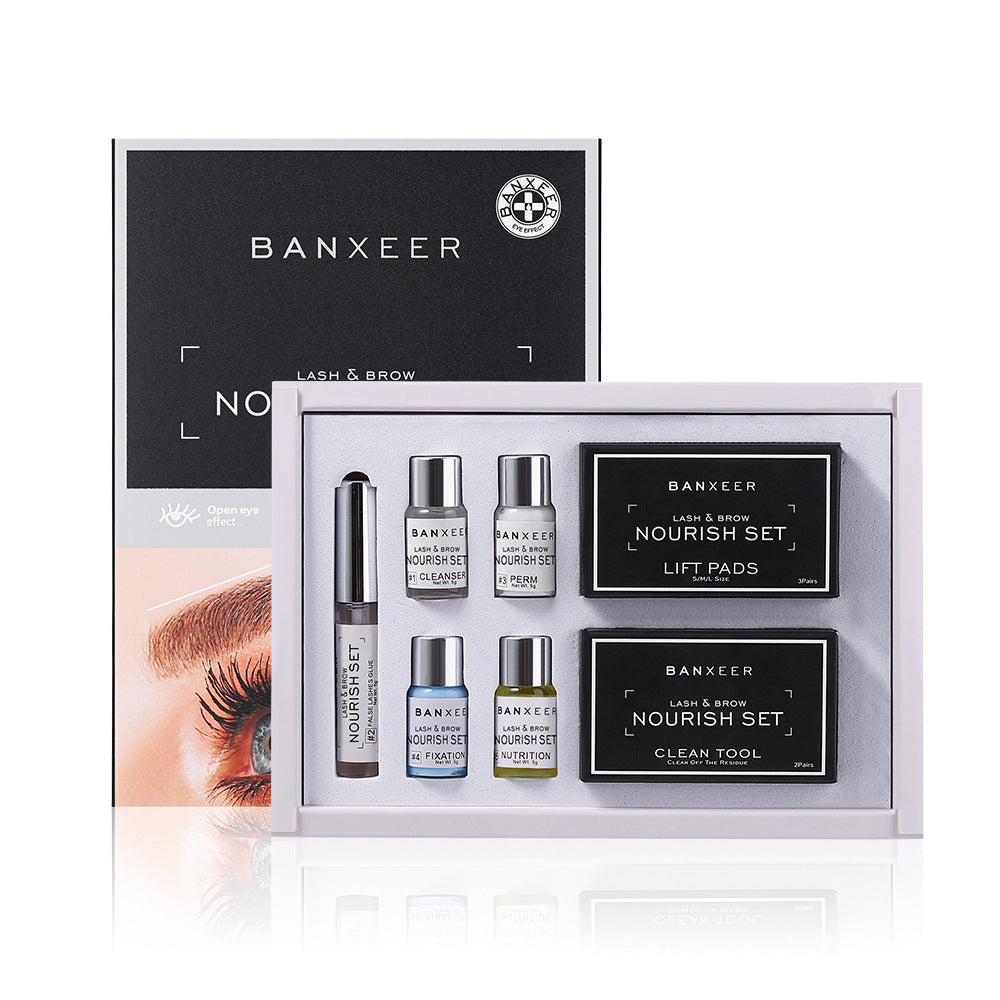 Semi-permanent Curling Eyelash Styling Liquid Set