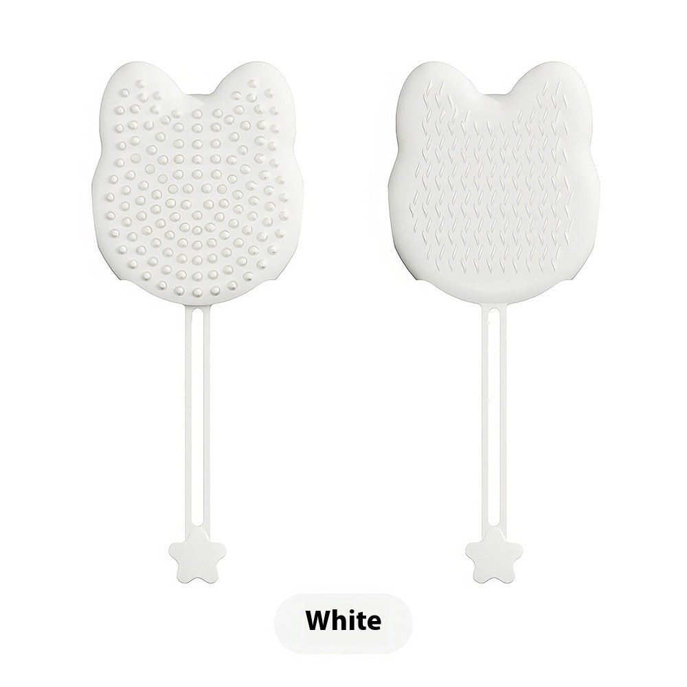 Pet Silicone Cat Petting Gloves Bath Brush
