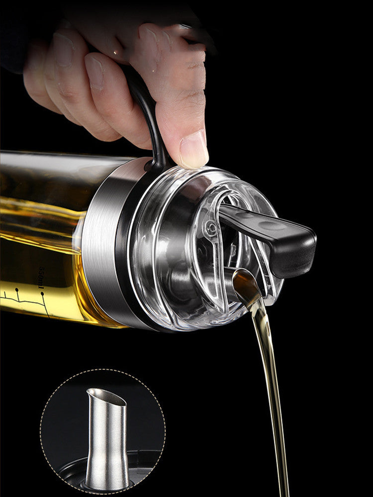 Automatic Opening And Closing Anti-leakage Oil Bottle Seasoning Bottle