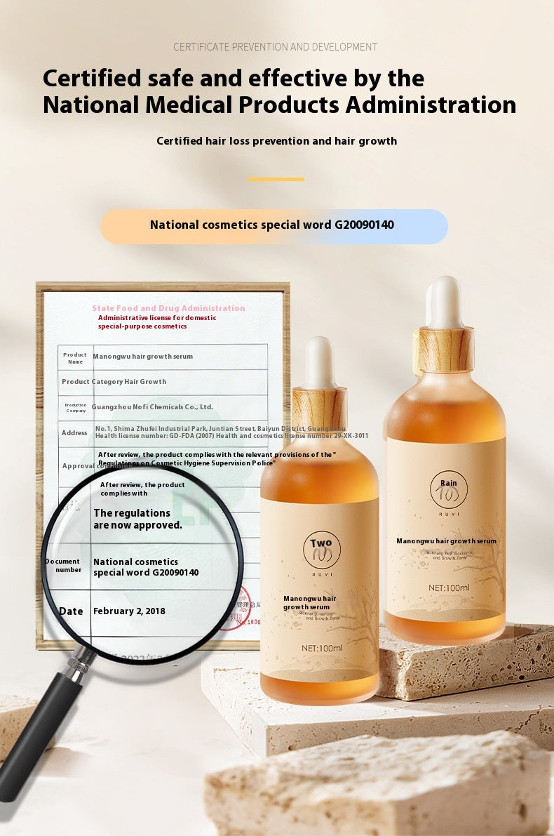 Traditional Chinese Medicine Hair Growth Tonic