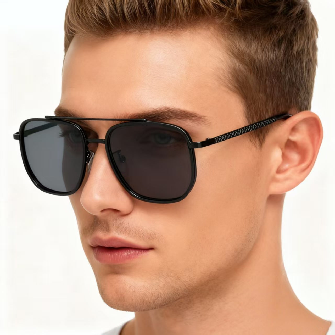 Men's Driving Sunglasses European And American Style Square Frame