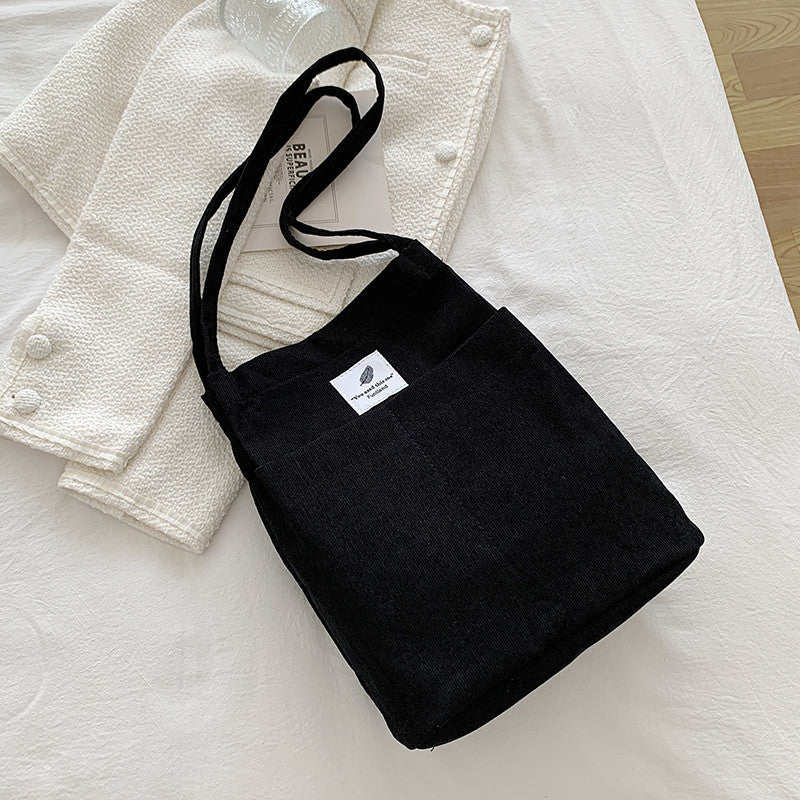 Large Capacity Leisure Shopping Bag Student Art Shoulder