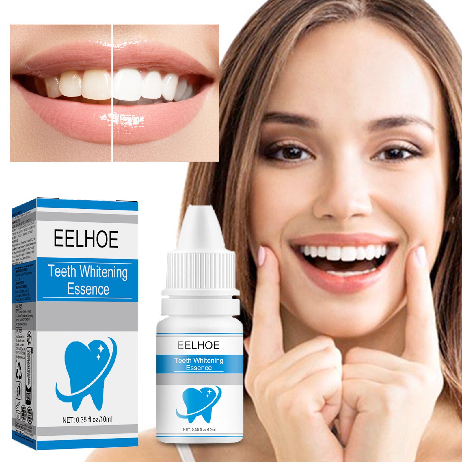 Tooth Fluid Improves Yellow Teeth Cleaning Tartar