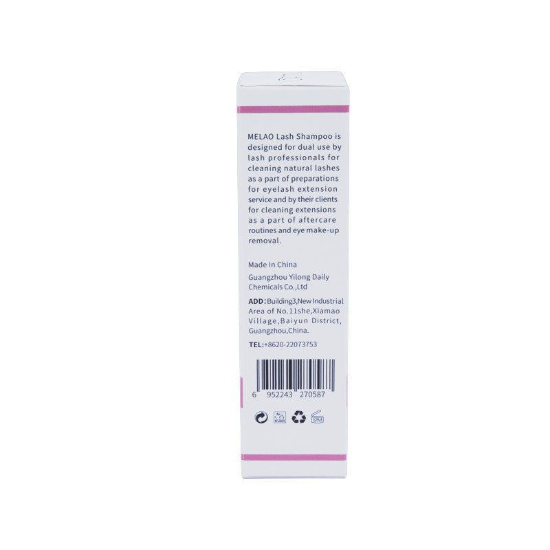 Eyelash Shampoo Moisturizing Frizz Cleaning