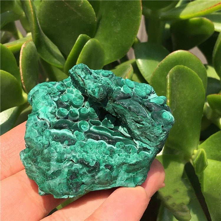 Natural Malachite Rough Stone Mineral Specimen Crystal