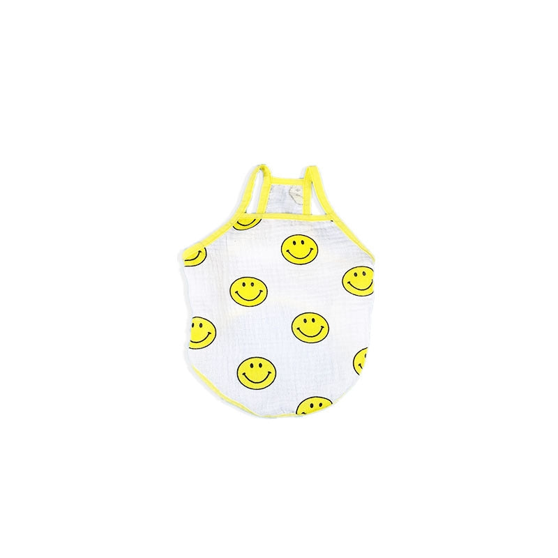 Lovely Fashion Simple Smile Pet Camisole