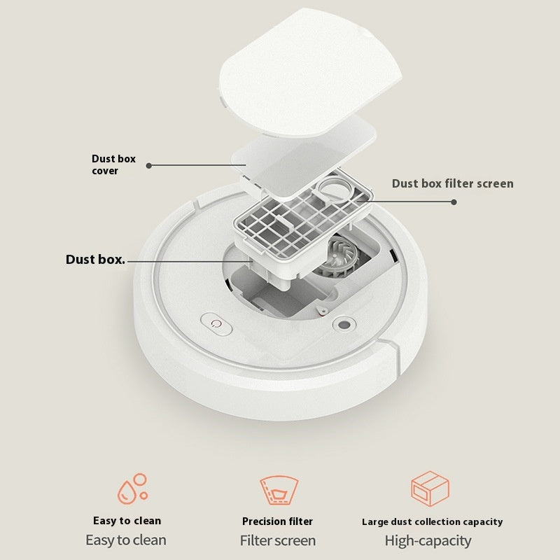 22cm Smart Sweeper Vacuum Cleaner Lazy Household