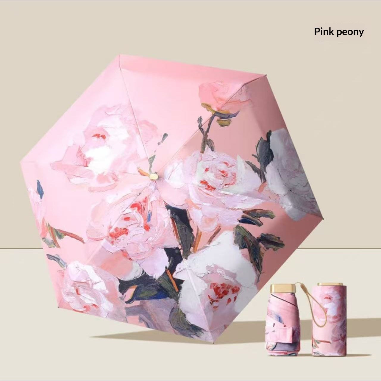 32-Rib New Chinese-Style Vintage Folding Umbrella For Sun And Rain