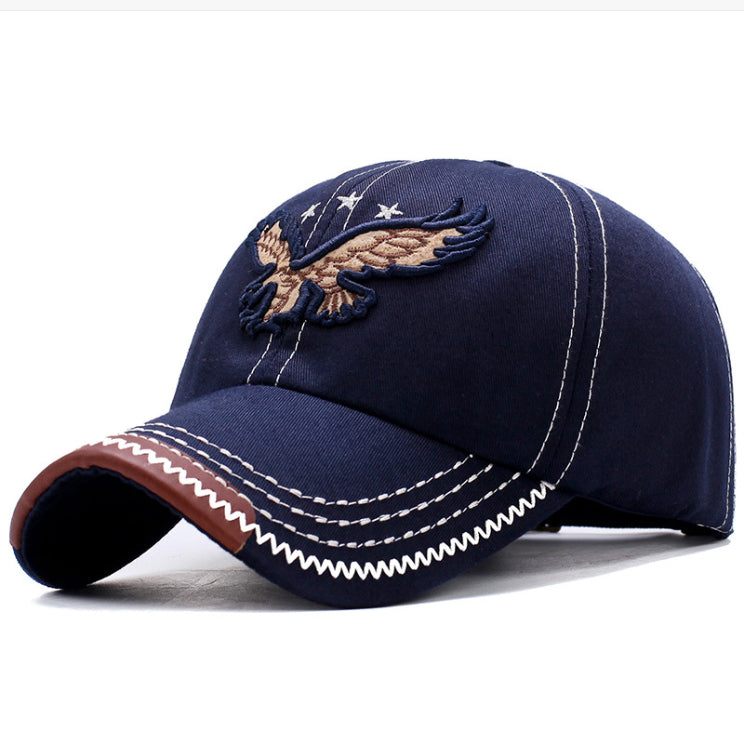 Hat Boy And Girl Sunshade Baseball Cap Eagle Embroidery Korean Style