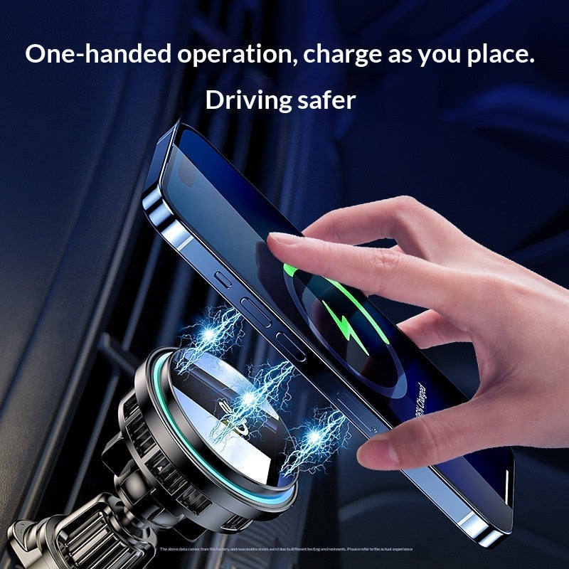 15W Car-mounted Magnetic Wireless Charger