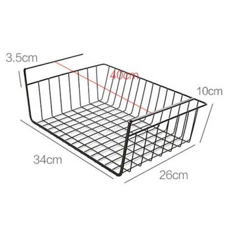 Punch-free Cabinet Hanger Kitchen Supplies Seasoning Rack Bathroom Multifunctional Hanging Basket Storage Rack