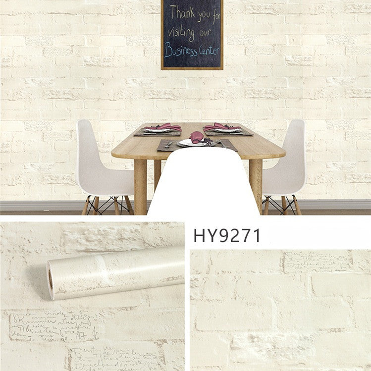 Self-pasted Refurbished Wallpaper Waterproof Three-dimensional Printing