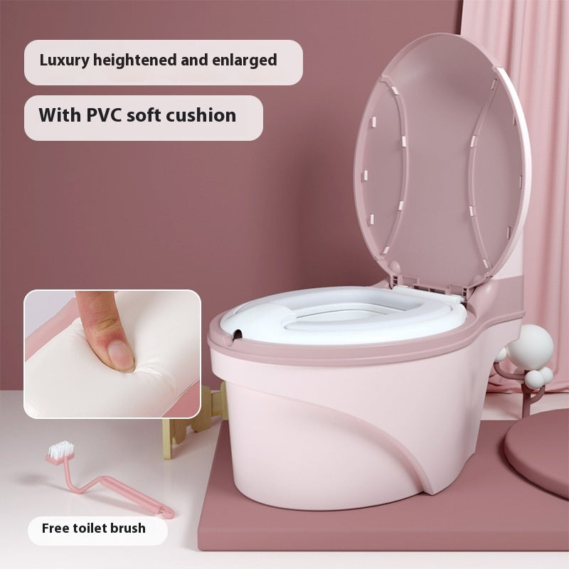 Plus-sized Baby Toilet Can Put Garbage Bags For Children Aged