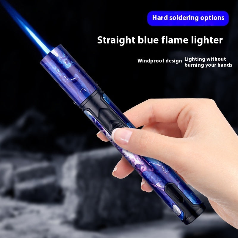 Bearing Sword Gas Lighters Pen Style Windproof