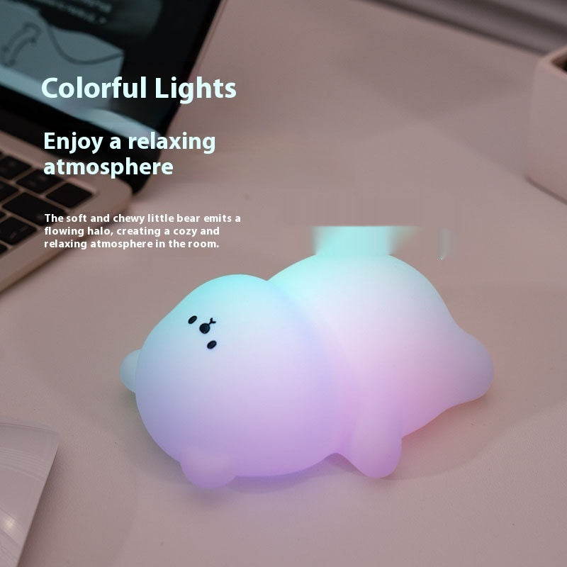 Creative USB Charging Timing Three-gear Brightness Night Light