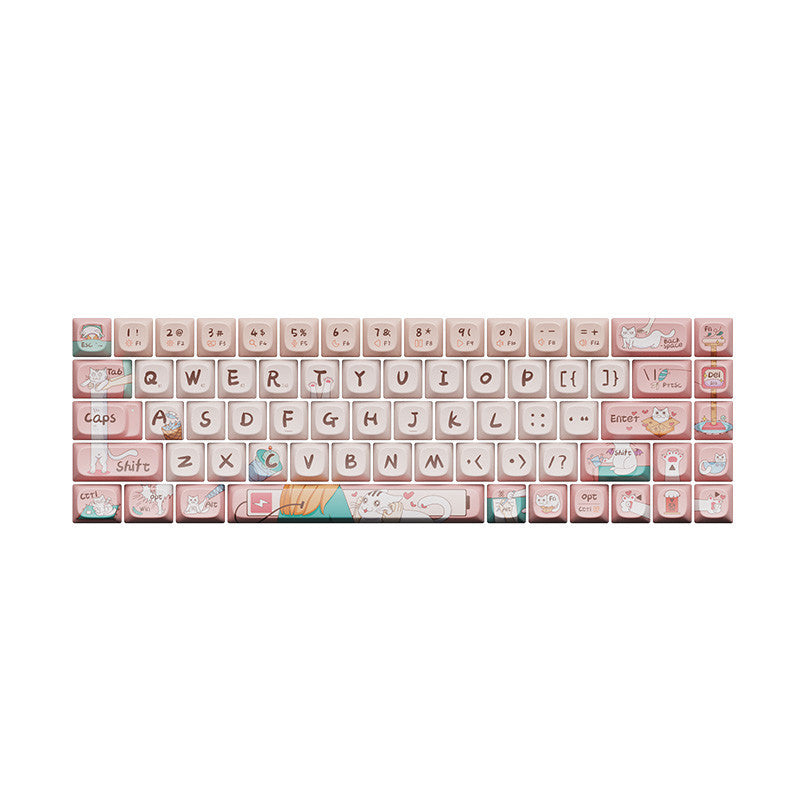 Mechanical Keyboard Original Theme Thermal Sublimation Process Keycaps