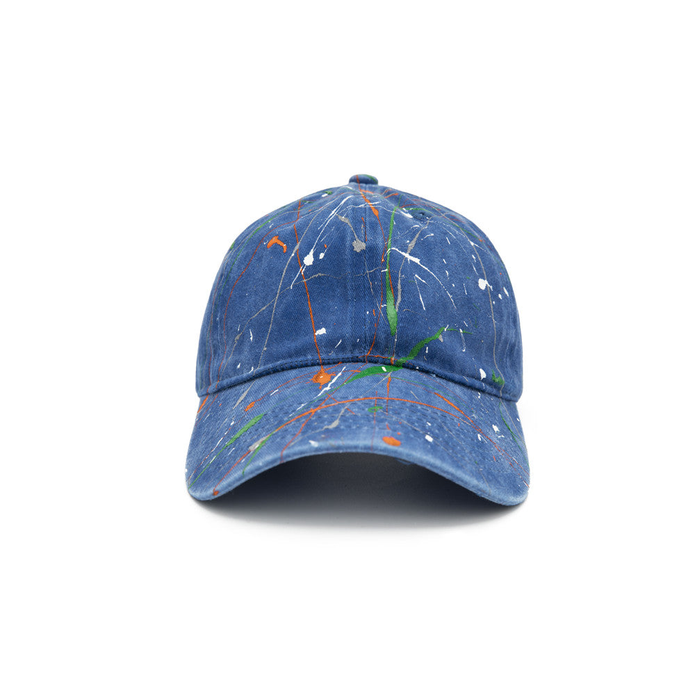Hand-splashed Baseball With Curved Brim