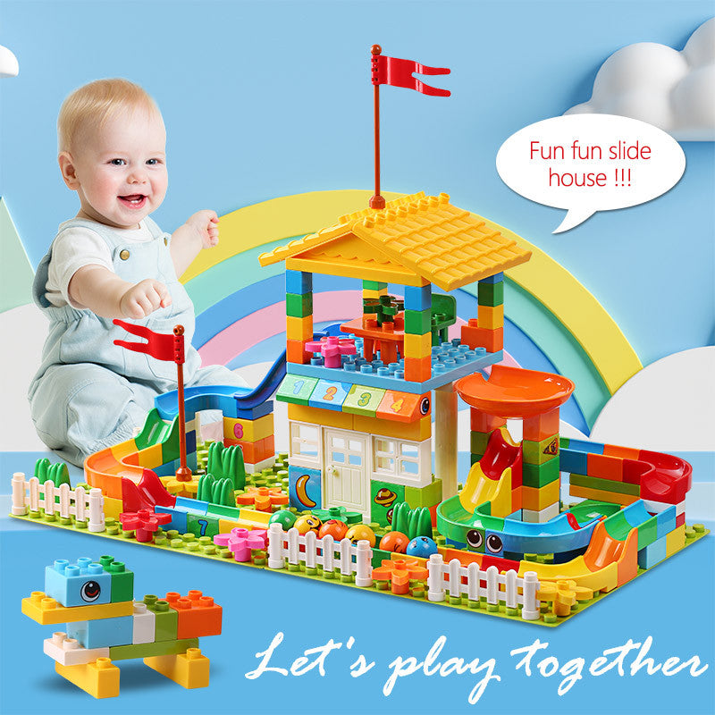 Compatible With Plastic Assembled Children's Educational Toy Blocks
