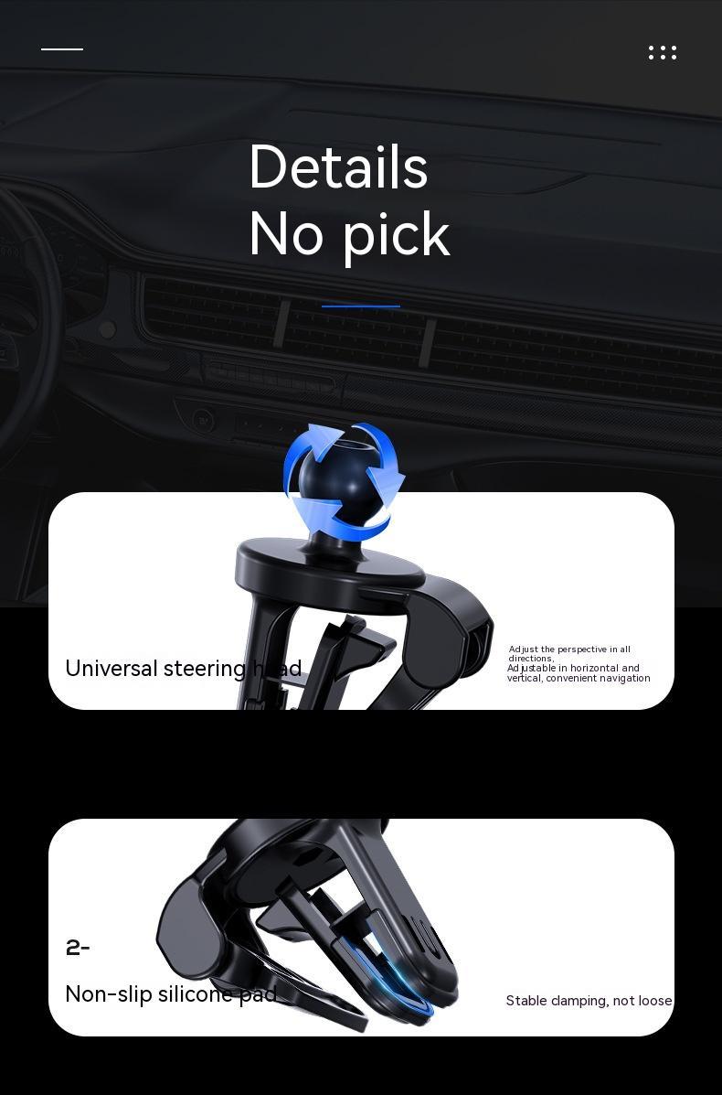 Car Mounted Wireless Charging And Cooling Bracket