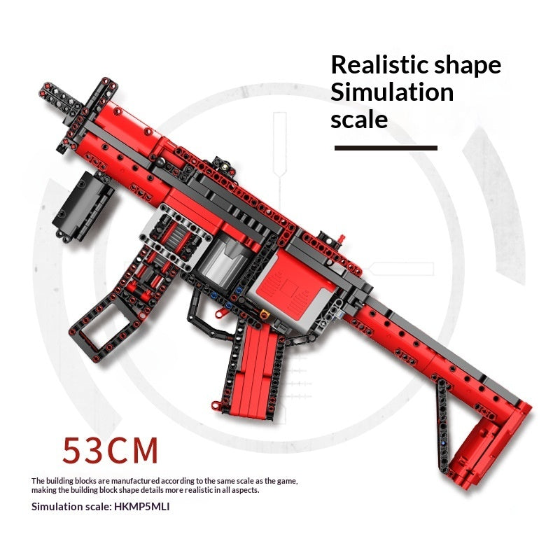Battlefront MP5 Assembly Building Block Toy Simulation Gun